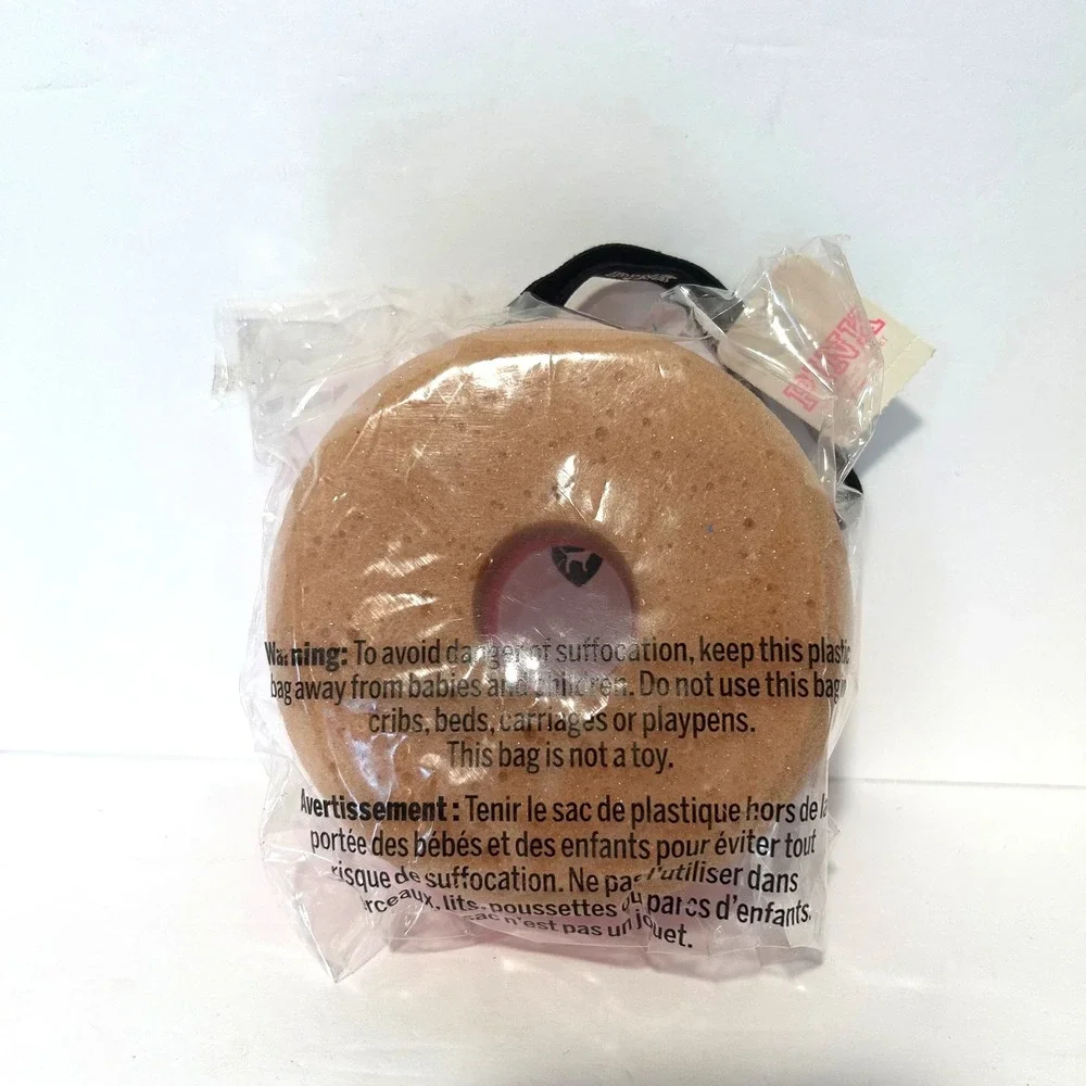 NEW Victoria's Secret PINK Donut Bath Sponge Womens OS Pink New Sprinkle Loofah